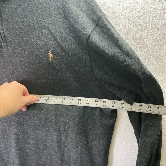 Polo Ralph Lauren Estate Rib Flesh Pony Sweater Mens XXL Preppy Casual 2106 - Picture 6 of 9